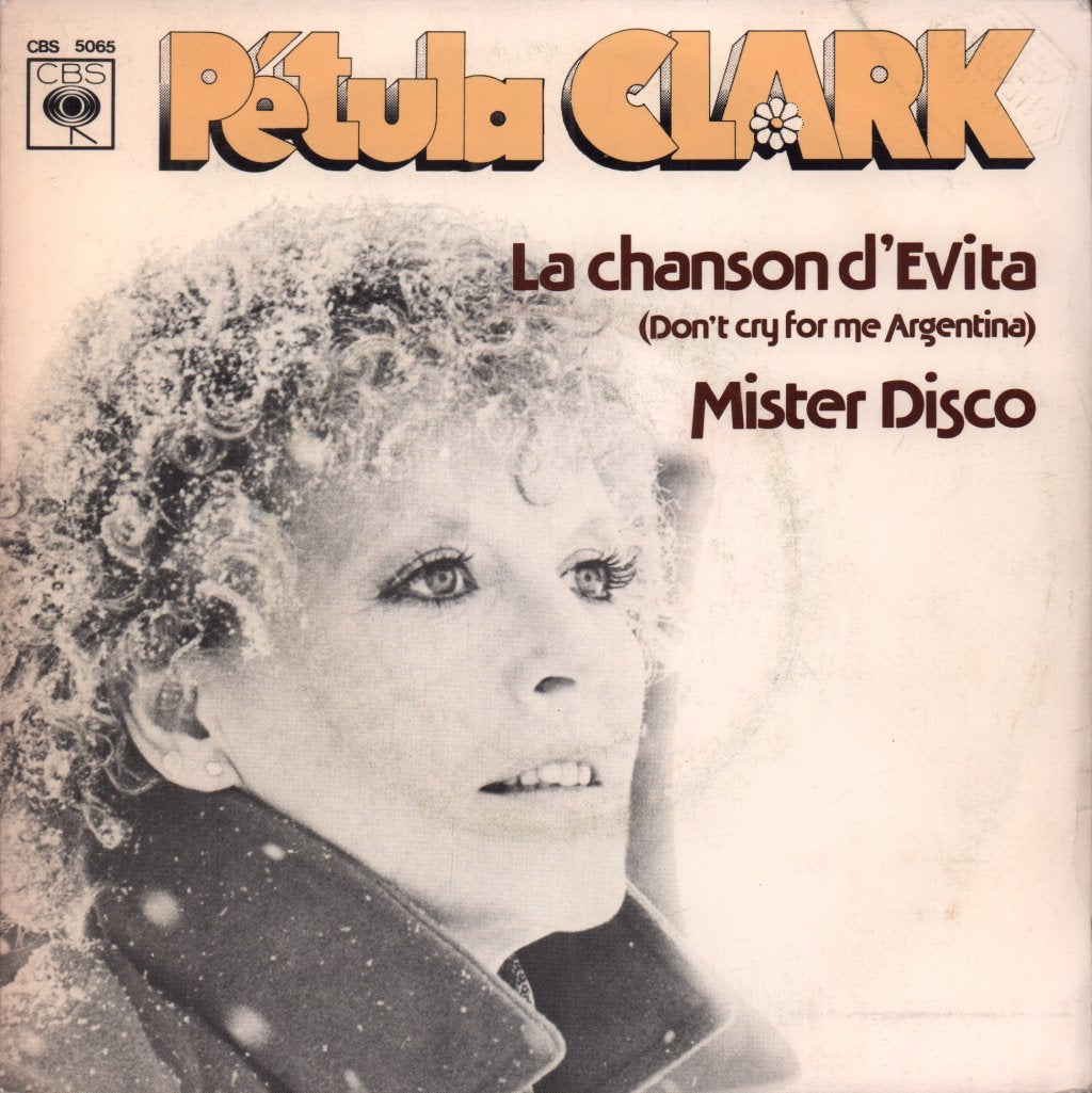 Petula Clark - Chanson D'evita - 7 Inch