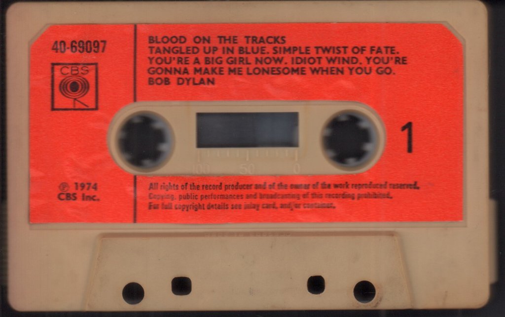 Bob Dylan - Blood On The Tracks - Cassette