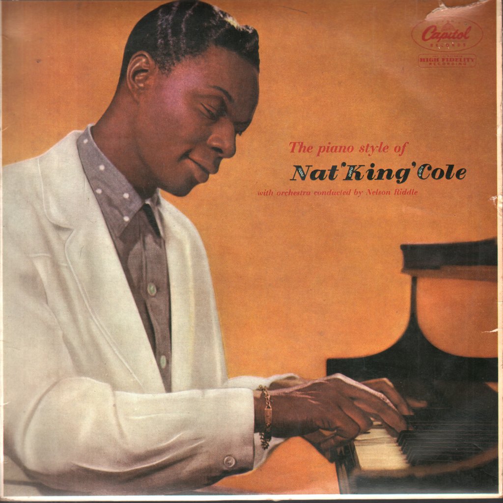 Nat King Cole - Piano Style Of - 10 Inch