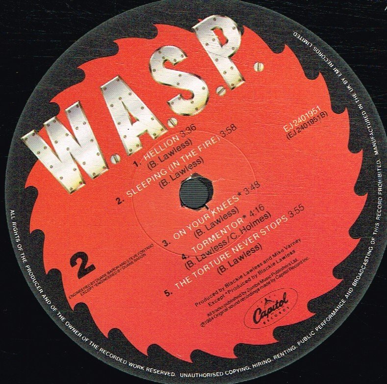 W.A.S.P. - W.A.S.P. - Lp
