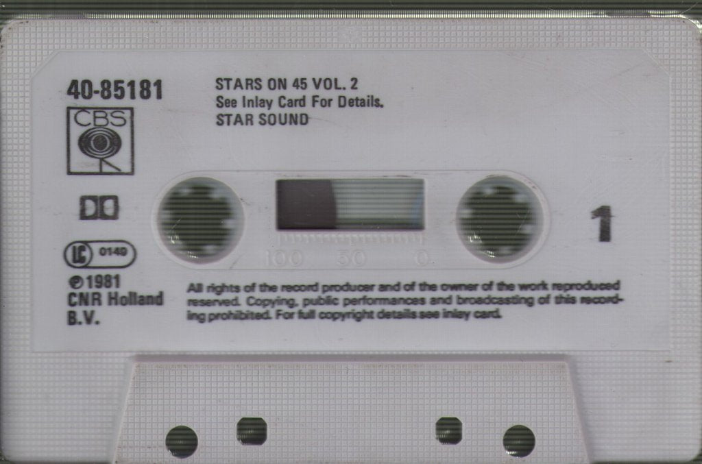 Star Sound - Stars On 45 Long Playing Album Vol.2 - Cassette