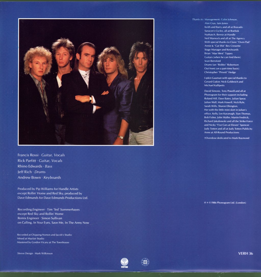Status Quo - In The Army Now - Lp