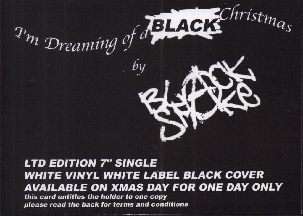 Blacksmoke - I'm Dreaming Of A Black X-mas - 7 Inch