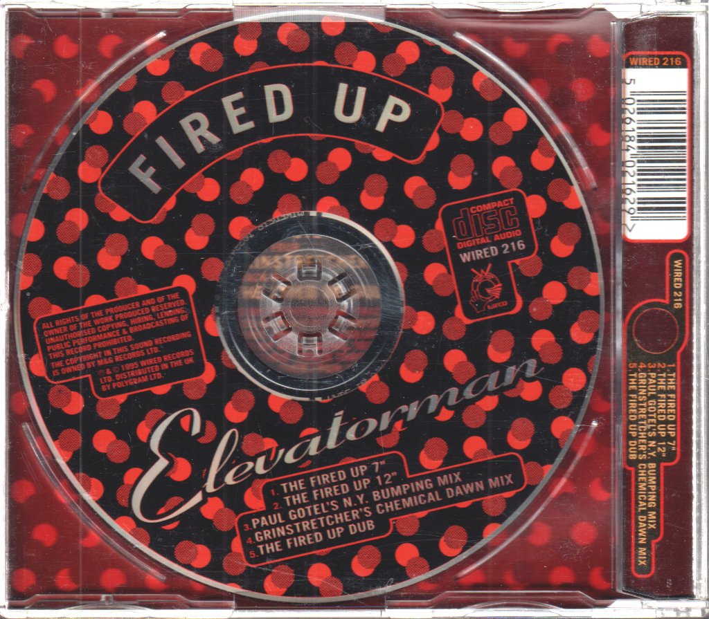 Elevatorman - Fired Up - Cd