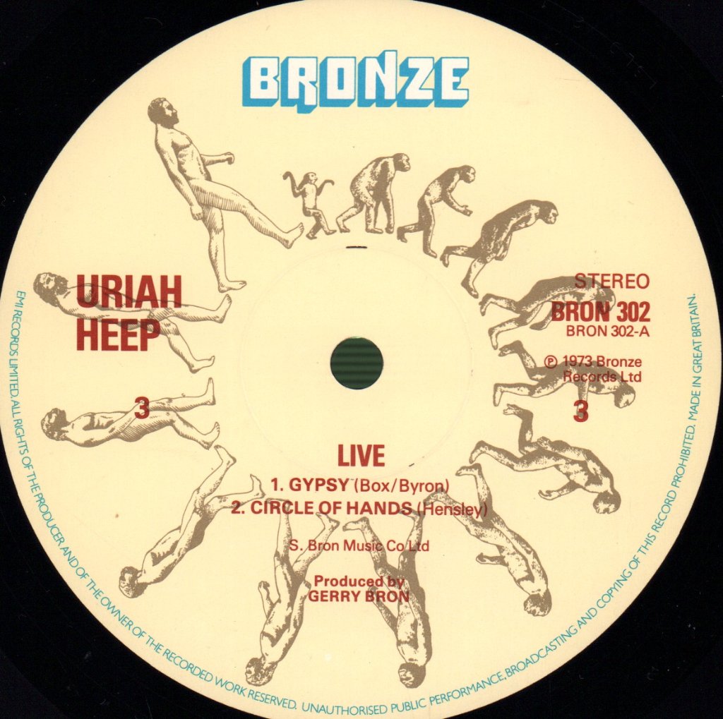 Uriah Heep - Live - Double Lp