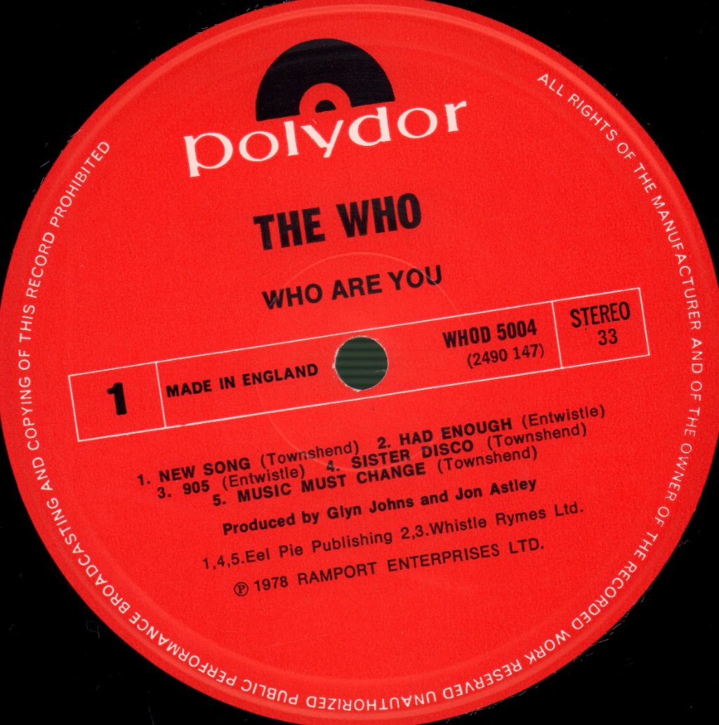 Who - Who Are You - Lp