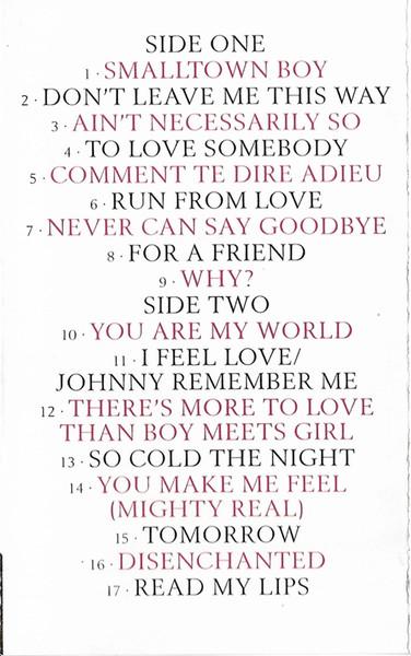 Jimmy Somerville - Singles Collection 1984/1990 - Cassette