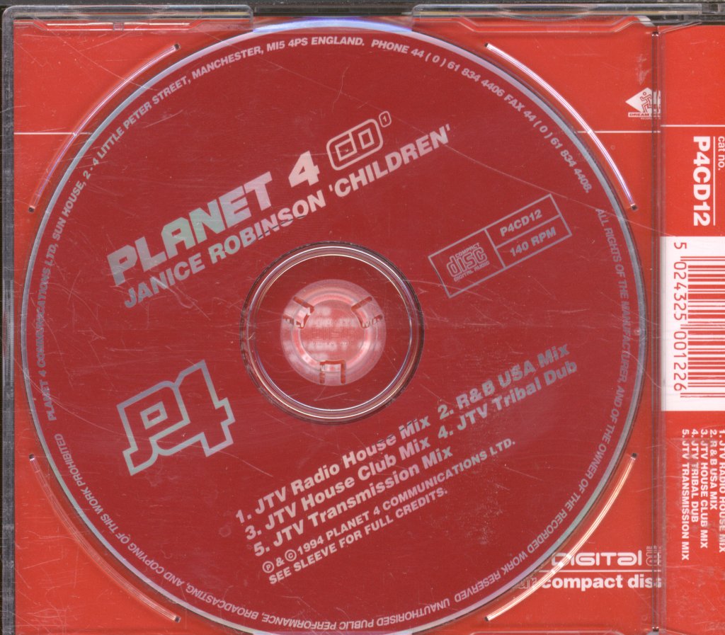 Janice Robinson - Children - Cd