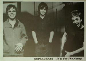 Supergrass - In It For The Money - Poster