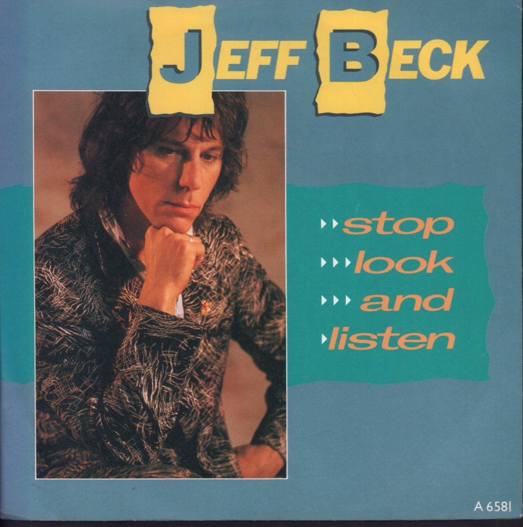 Jeff Beck - Stop Look And Listen - 7 Inch