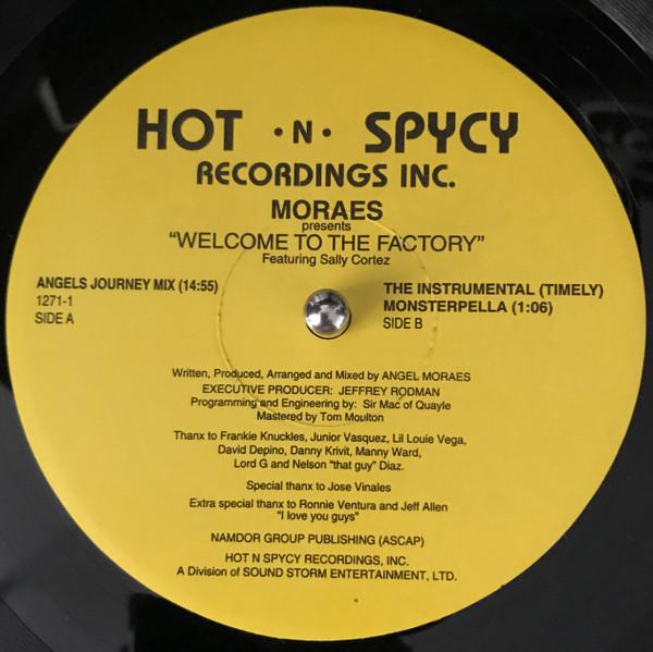 Angels Moraes Featuring Sally Cortez - Welcome To The Factory - 12 Inch