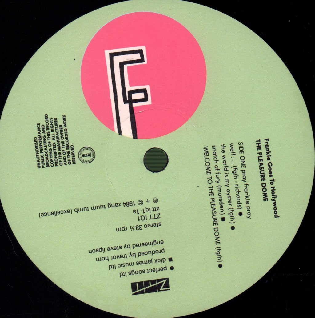 Frankie Goes To Hollywood - Welcome To The Pleasuredome - Double Lp