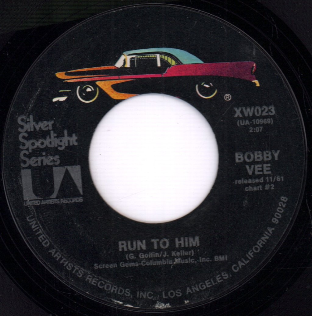 Bobby Vee - Run To Him / Sharing You - 7 Inch
