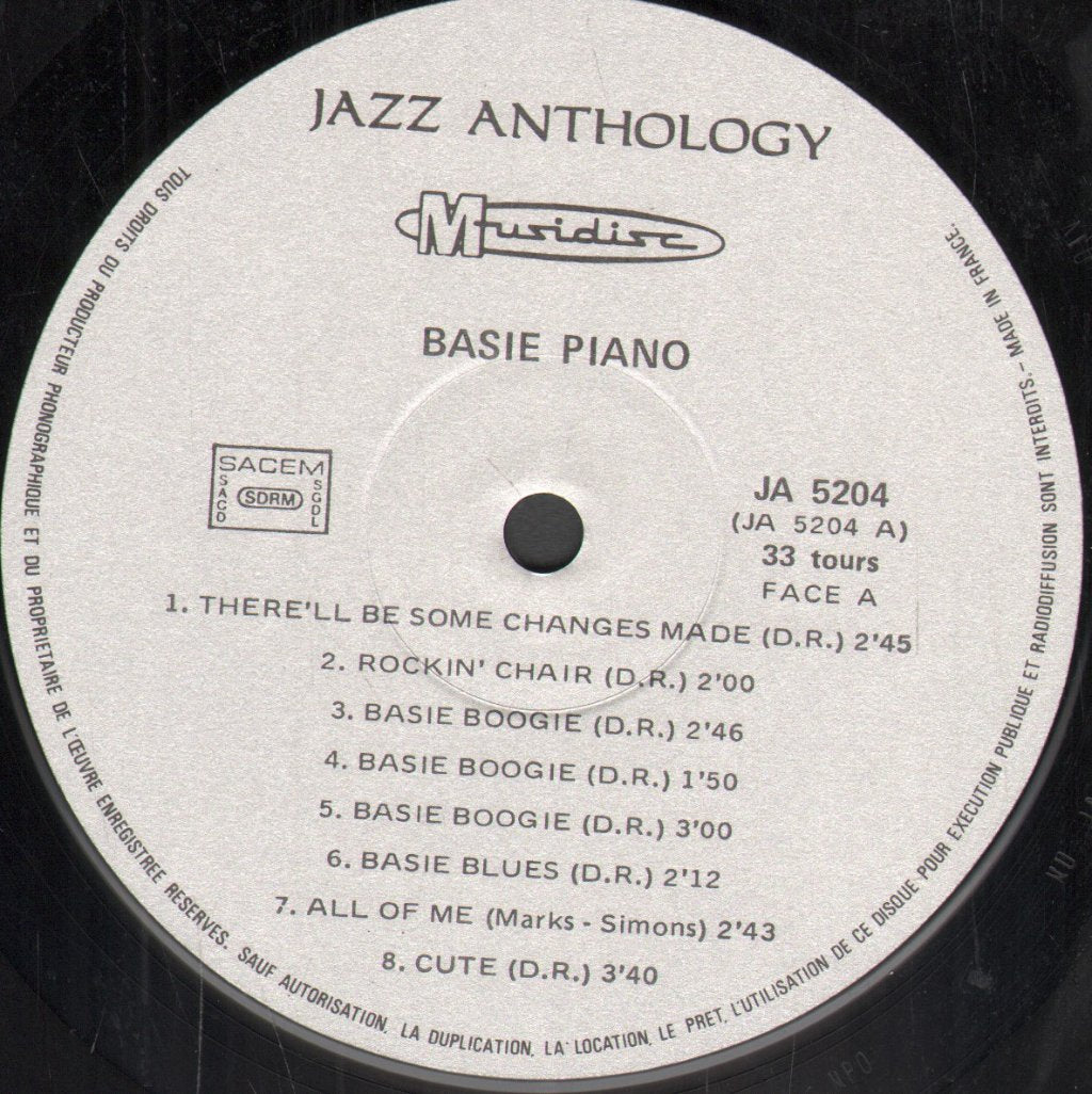 Count Basie - Soloist 1941/1959 - Lp