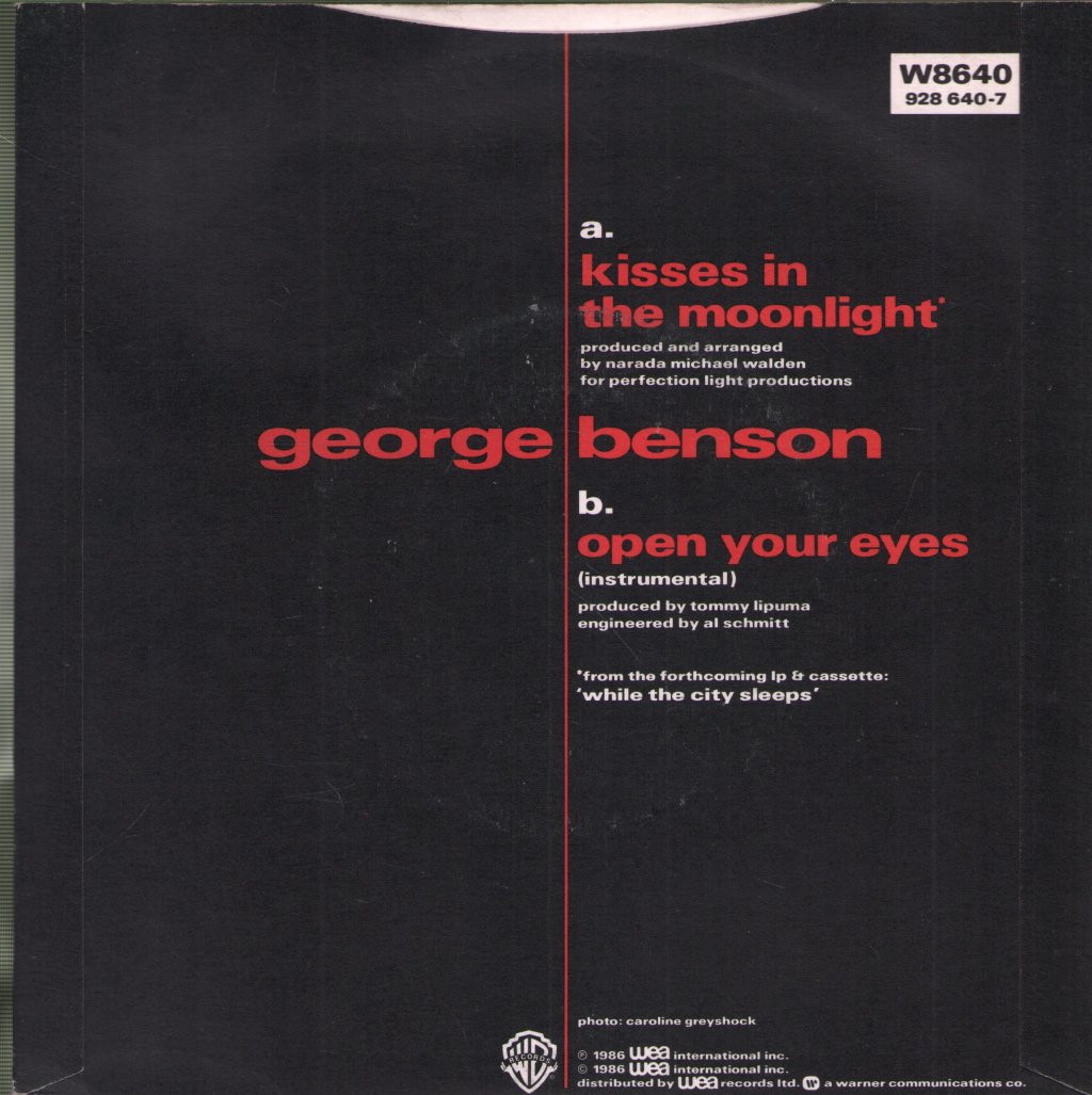 George Benson - Kisses In The Moonlight - 7 Inch