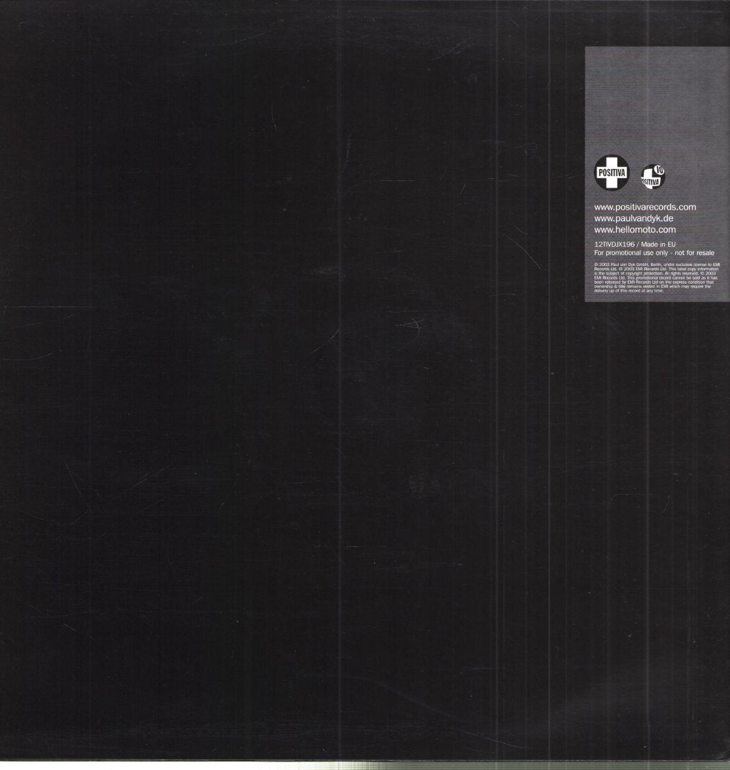 Paul van Dyk Featuring Vega 4 - Time Of Our Lives And Connected (The Remixes) - 12 Inch