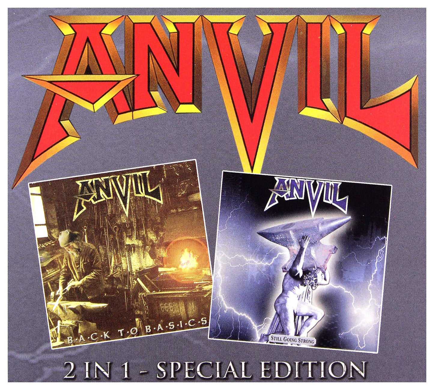 Anvil - Back To Basics / Still Going Strong - Double Cd