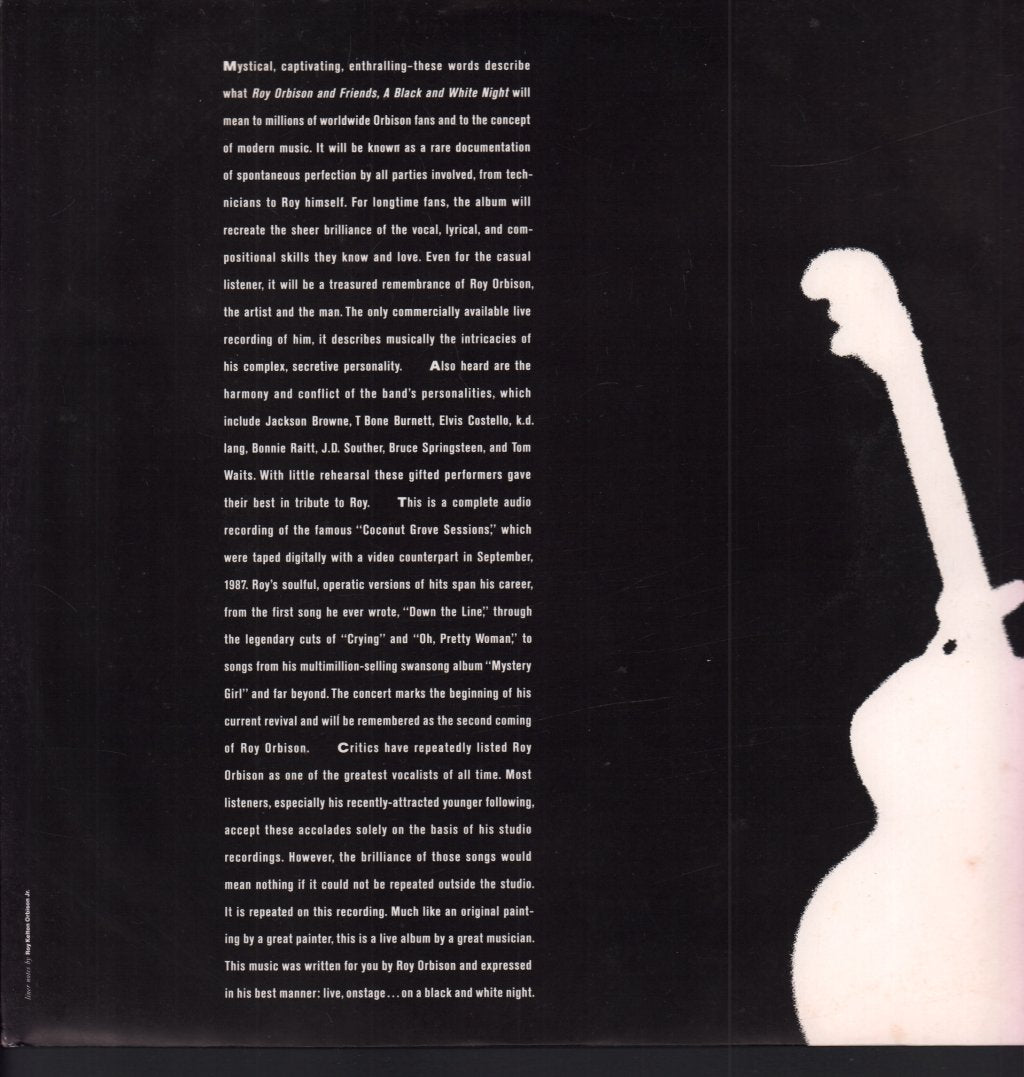 Roy Orbison And Friends - A Black And White Night Live - Lp