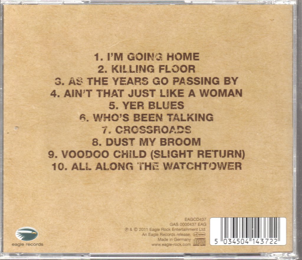 Jeff Healey Band - Live At Grossman's - Cd