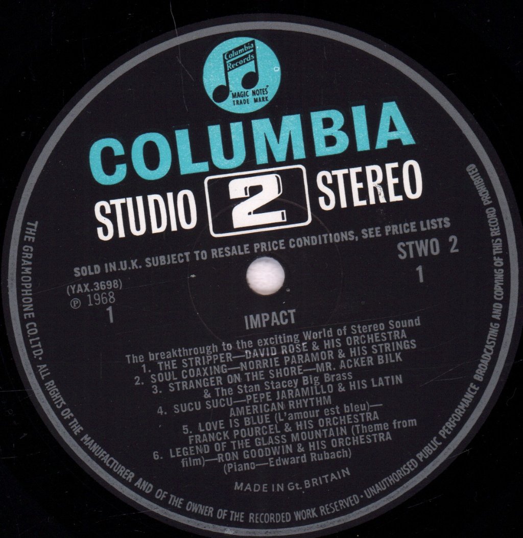 Various Artists - Impact The Breakthrough To The Exciting World Of Stereo - Lp