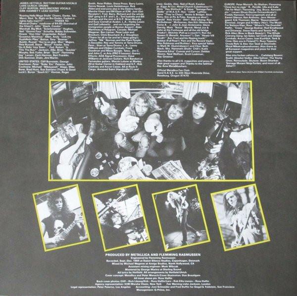 Metallica - Master Of Puppets - Lp
