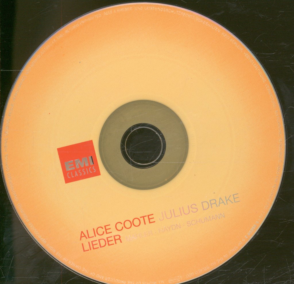 Alice Coote, Julius Drake - Lieder - Cd