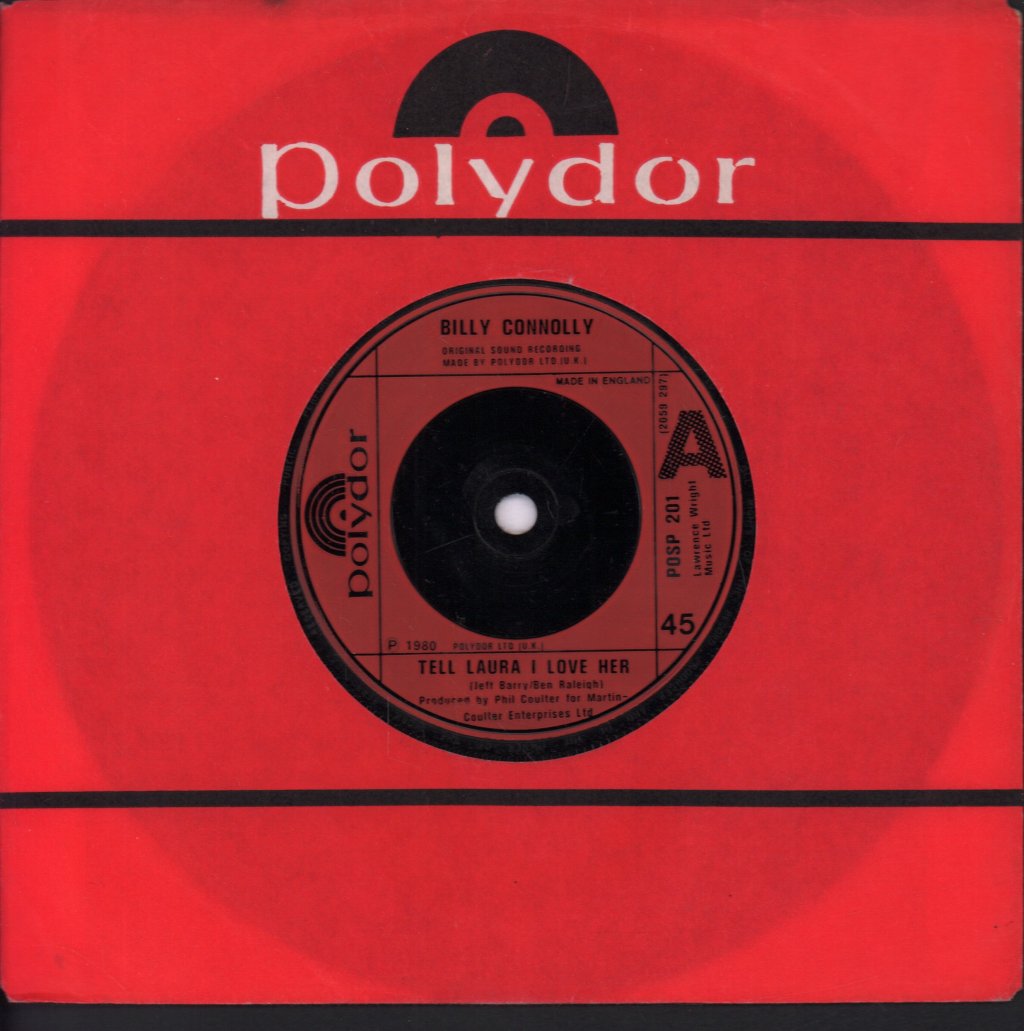 Billy Connolly - Tell Laura I Love Her - 7 Inch
