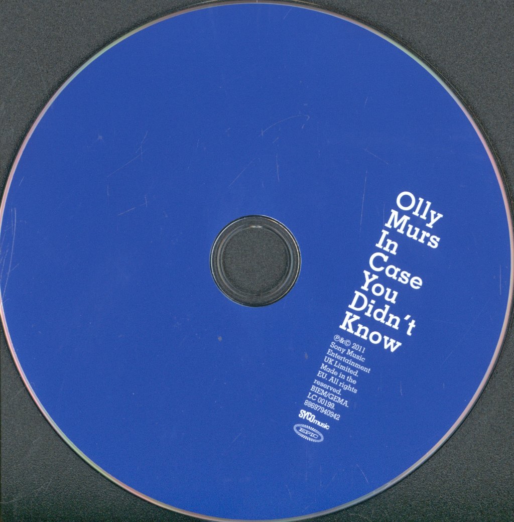 Olly Murs - In Case You Didn't Know - Cd