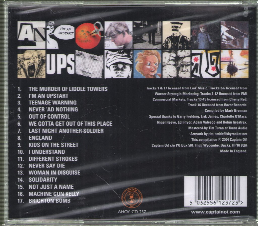Angelic Upstarts - Punk Singles Collection - Cd