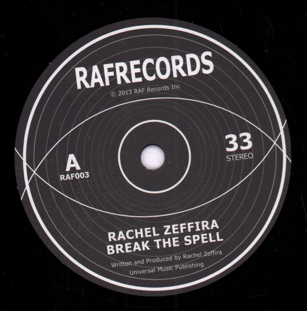 Rachel Zeffira - Break The Spell - 7 Inch