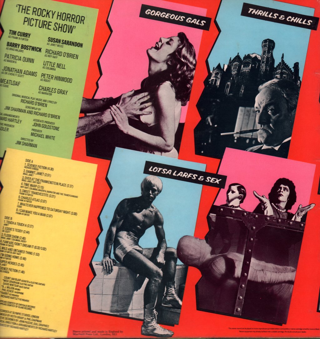Various Artists - Rocky Horror Picture Show (Original Soundtrack) - Lp