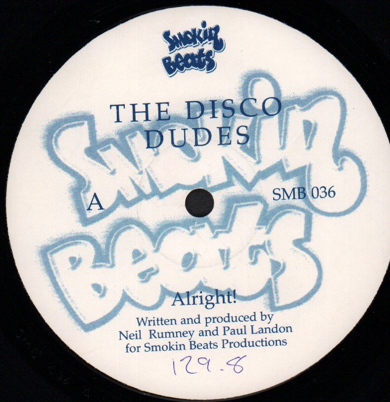 Disco Dudes - Alright / Party Time - 12 Inch