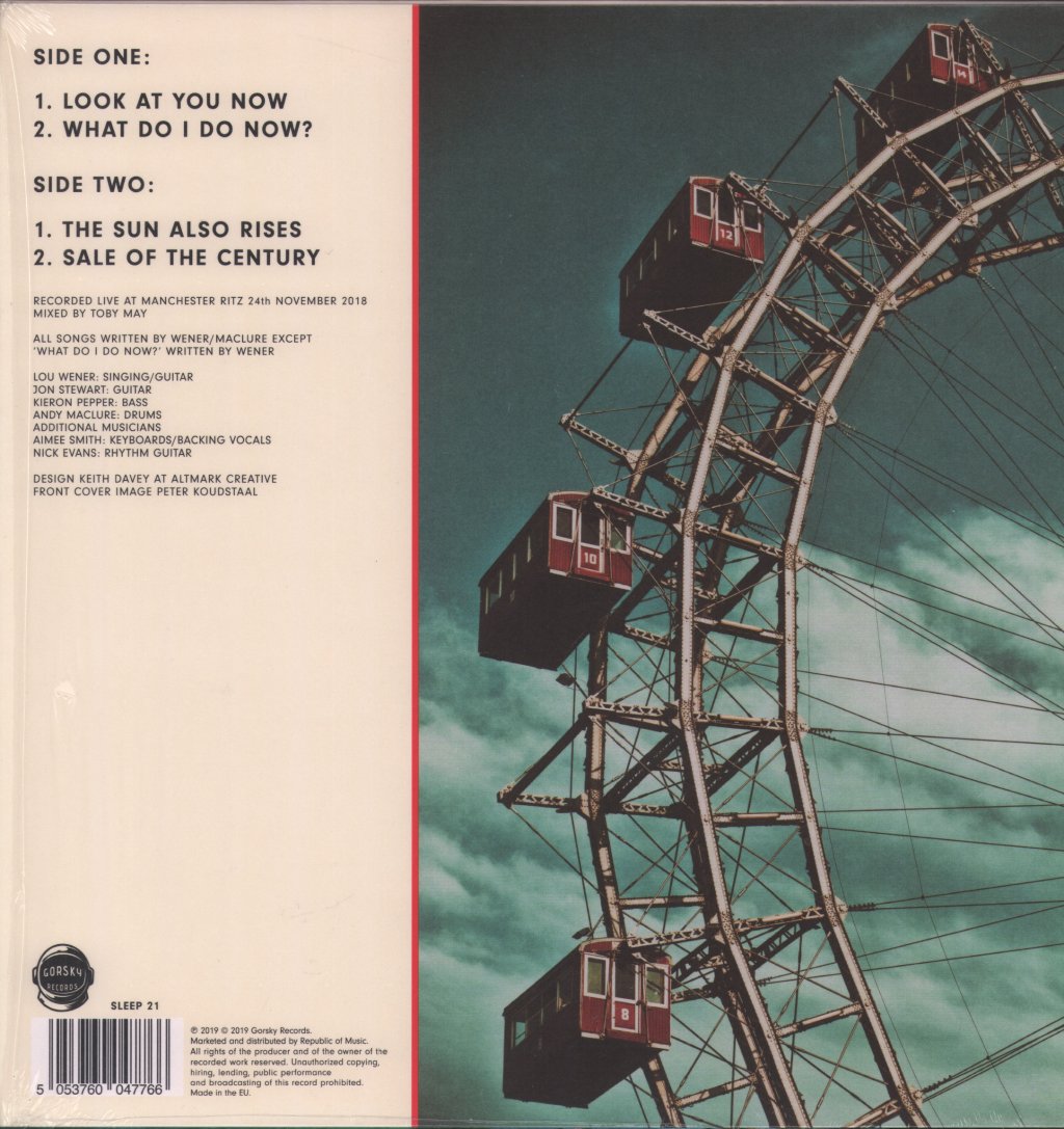 Sleeper - Live At The Ritz - 12 Inch