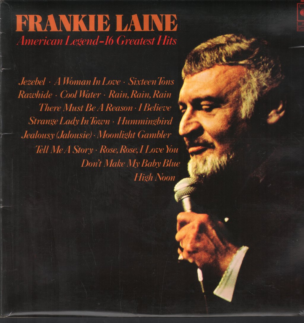 Frankie Laine - American Legend -16 Greatest Hits - Lp