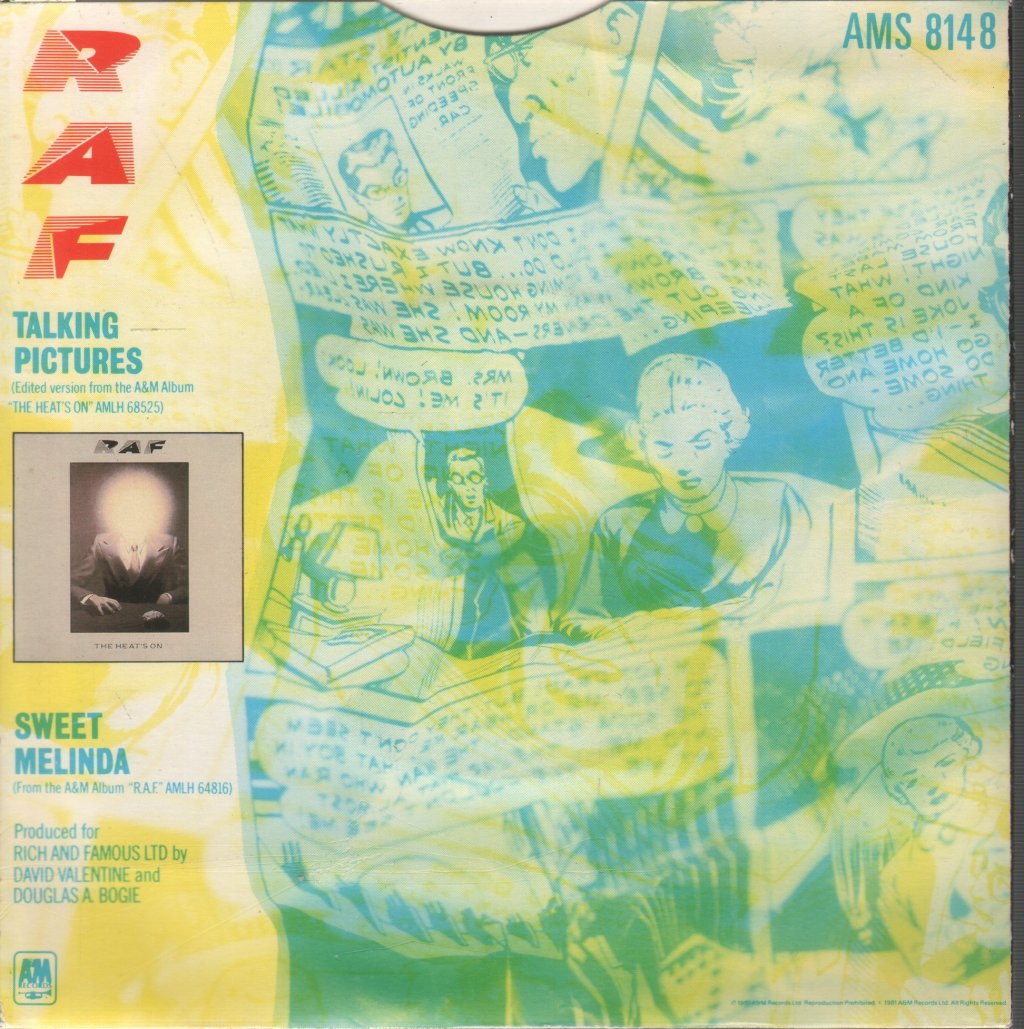 R.A.F. - Talking Pictures - 7 Inch