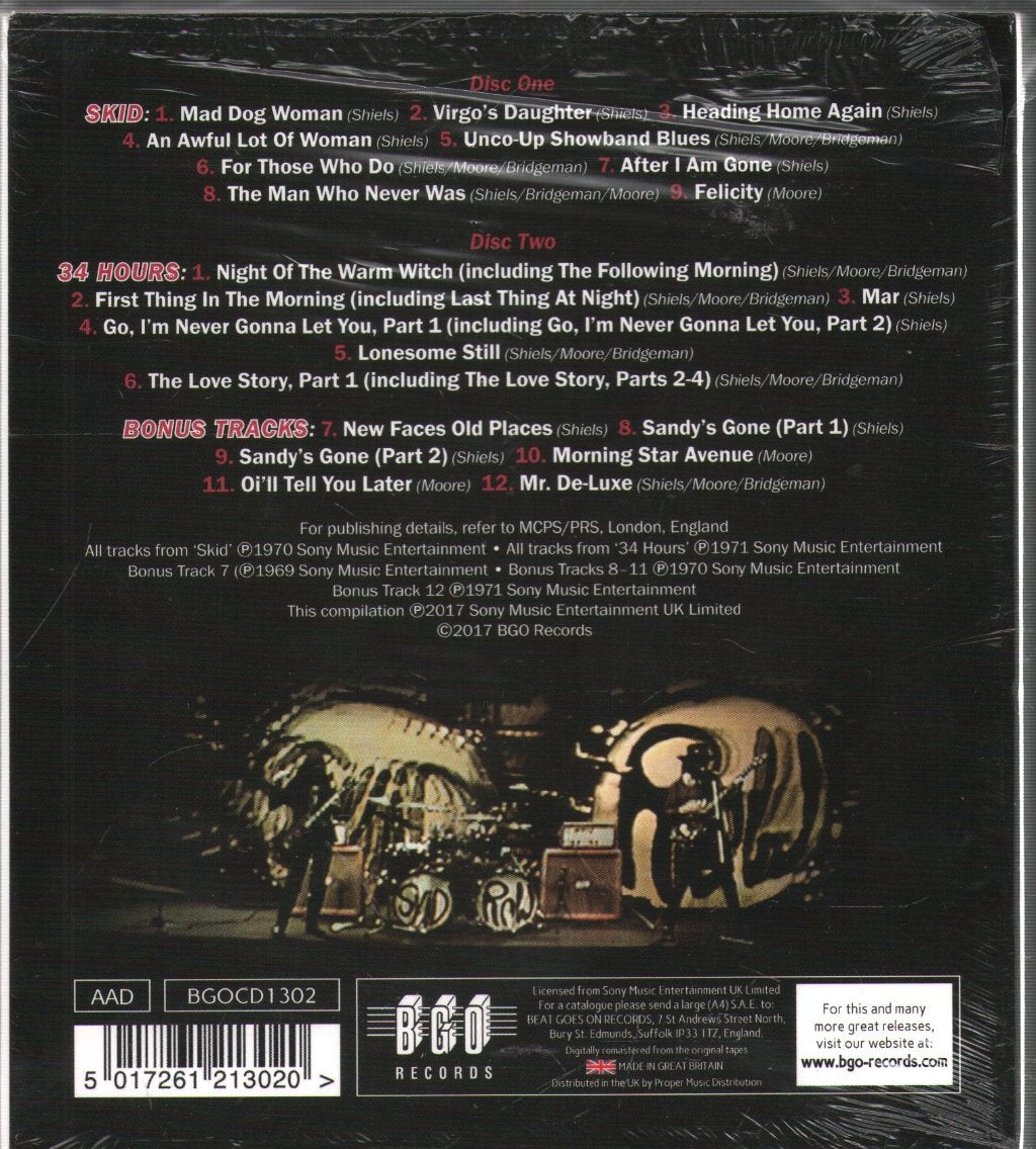 Skid Row - SKID ⋆ 34 Hours + Bonus Tracks - Double Cd