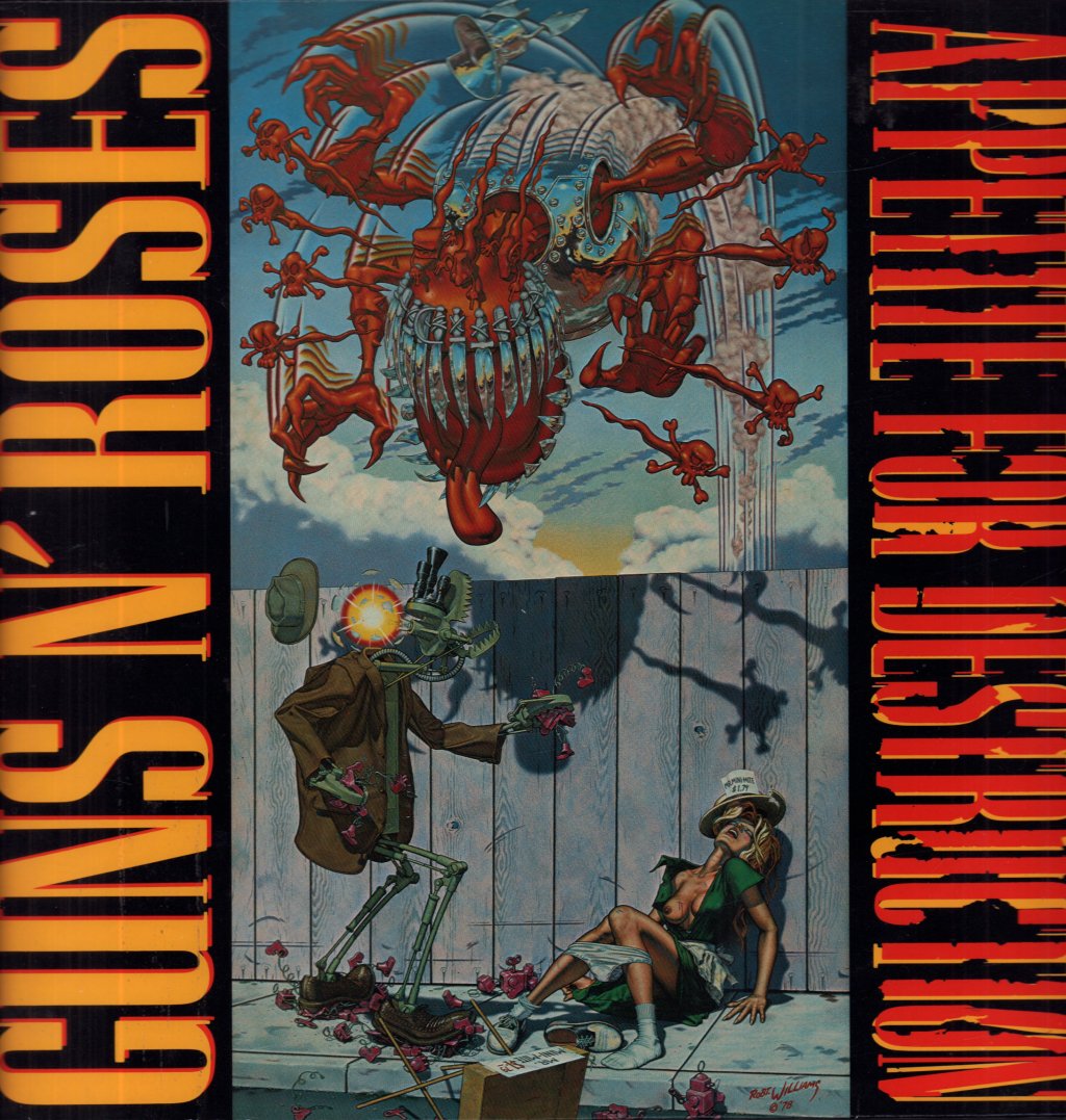 Guns N Roses - Appetite For Destruction - Lp