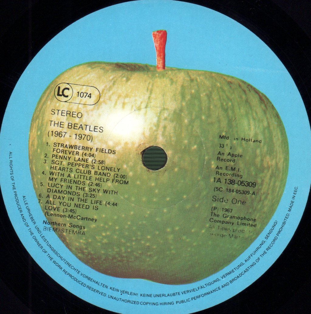 Beatles - 1967-1970 - Double Lp