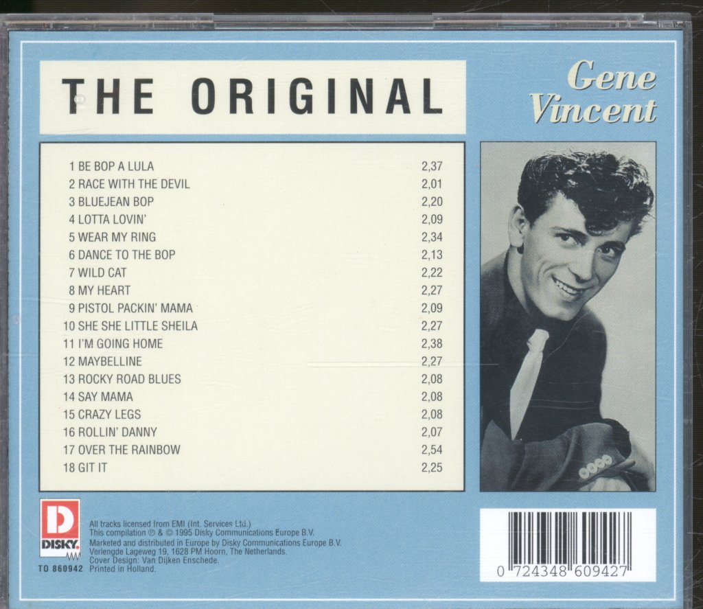 Gene Vincent - Original - Cd