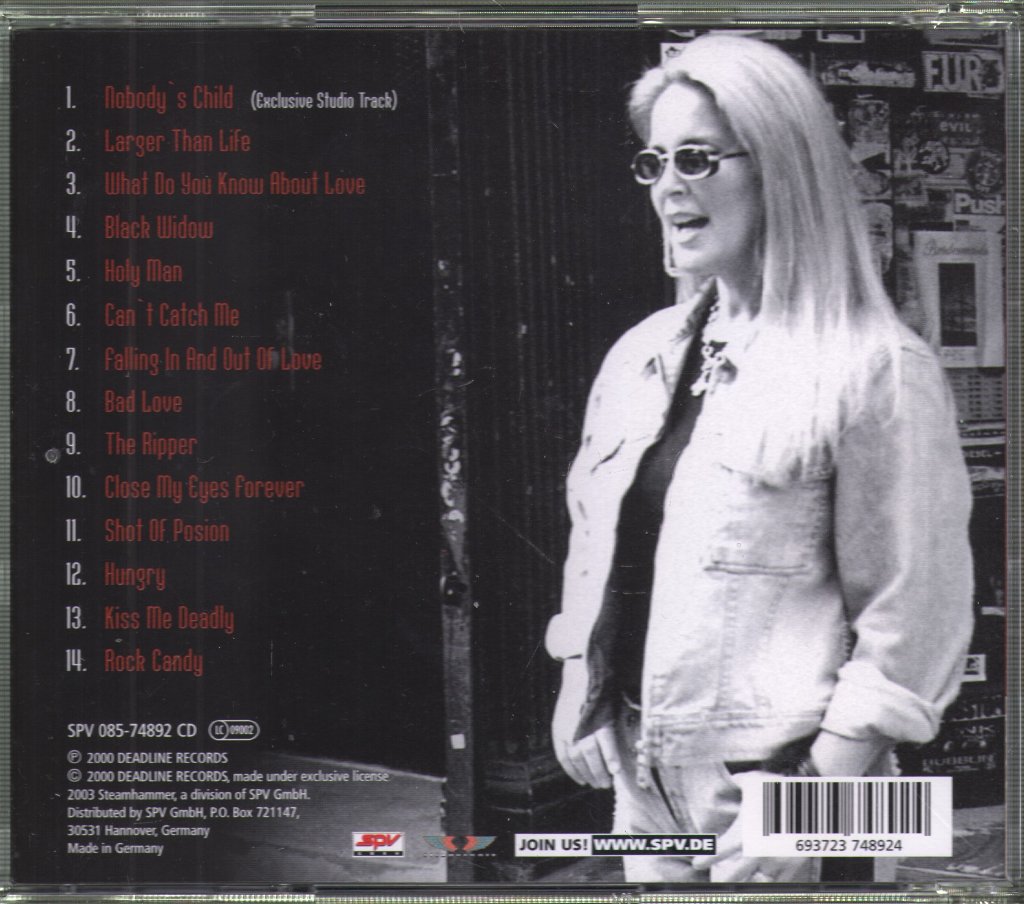 Lita Ford - Greatest Hits Live! - Cd