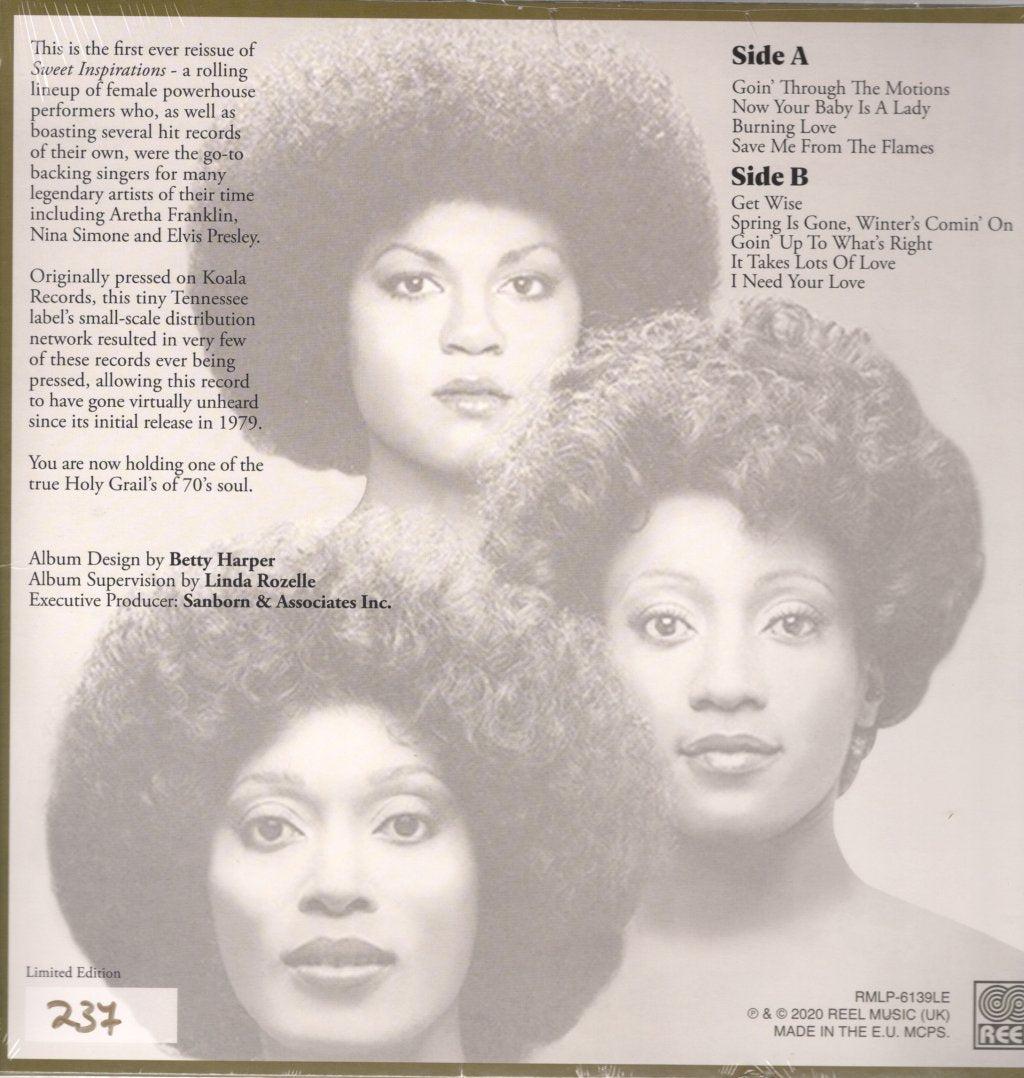 Sweet Inspirations - Sweet Inspirations - Lp