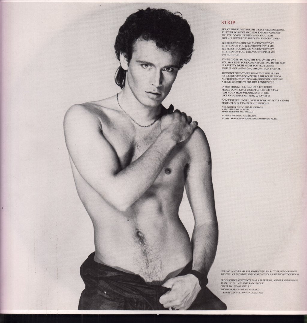 Adam Ant - Strip - Lp