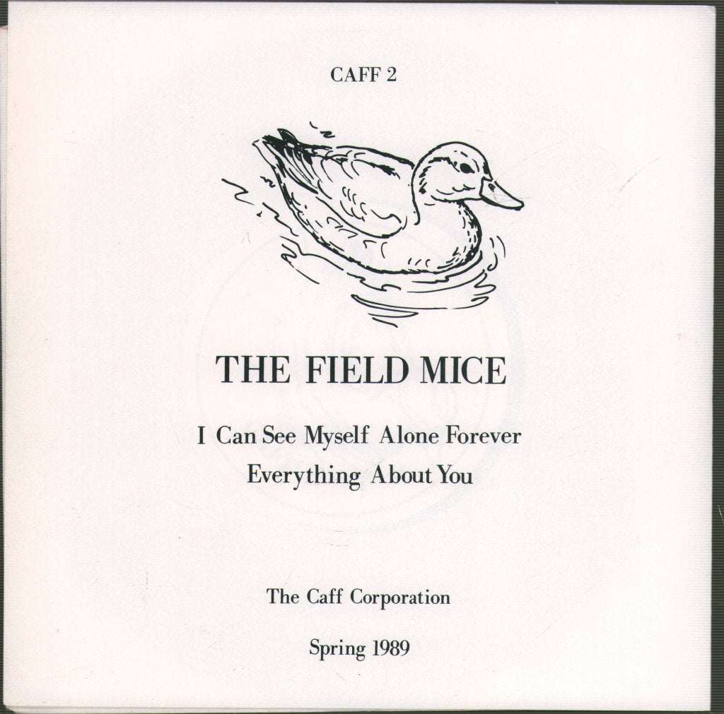 Field Mice - I Can See Myself Alone Forever - 7 Inch