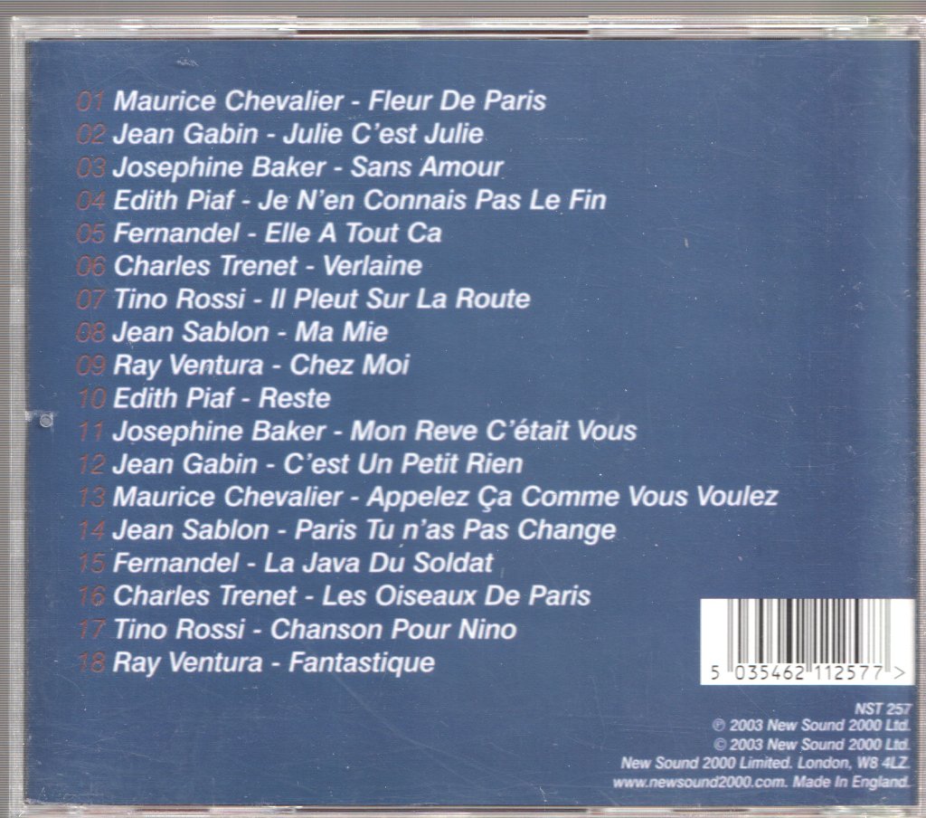 Chanson - Les Chansons D'idylle - Cd