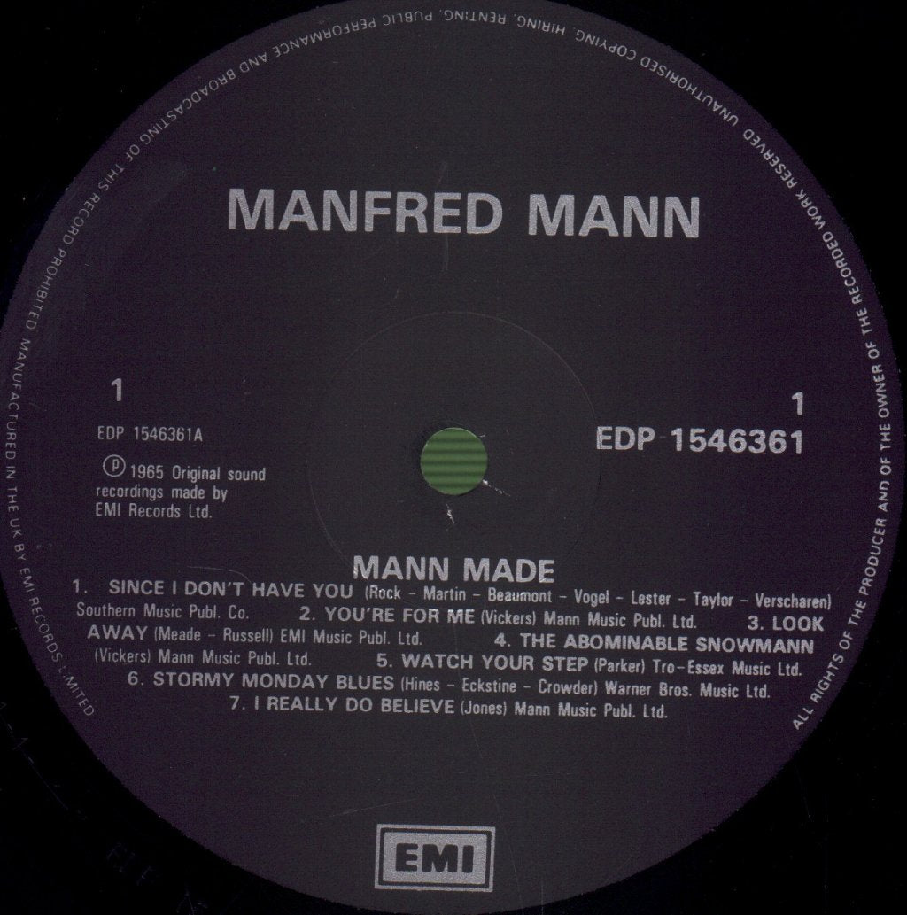 Manfred Mann - Mann Made / The Five Faces Of Manfred Mann - Lp
