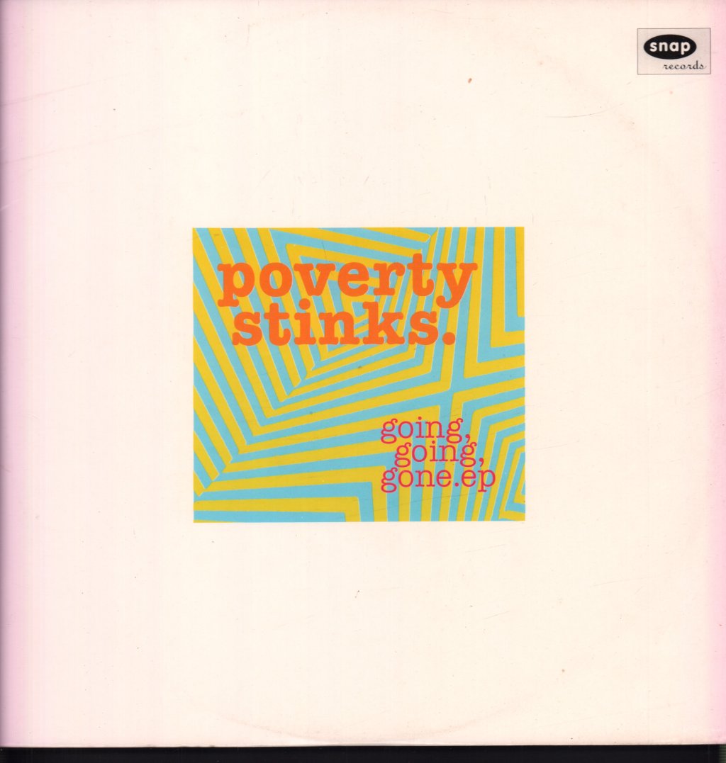 Poverty Stinks - Going Going Gone Ep - 12 Inch