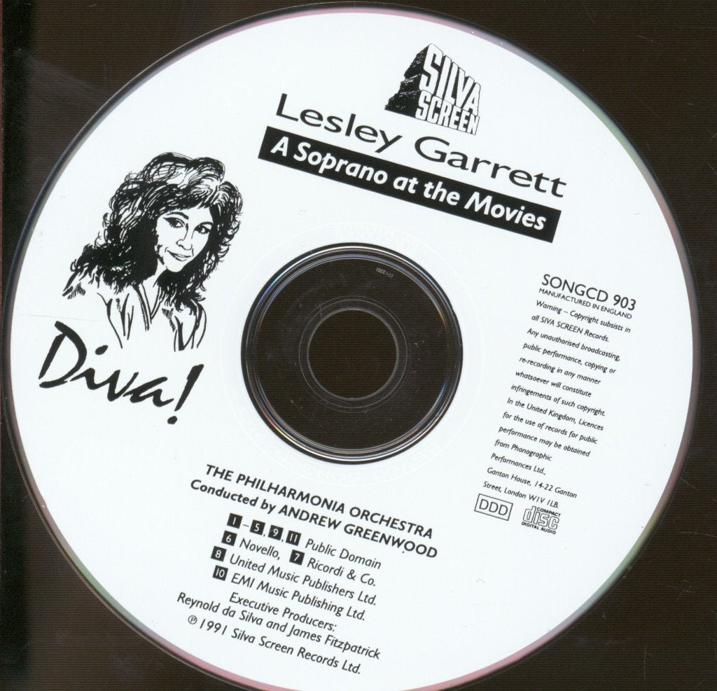 Lesley Garrett - Diva! A Soprano At The Movies - Cd