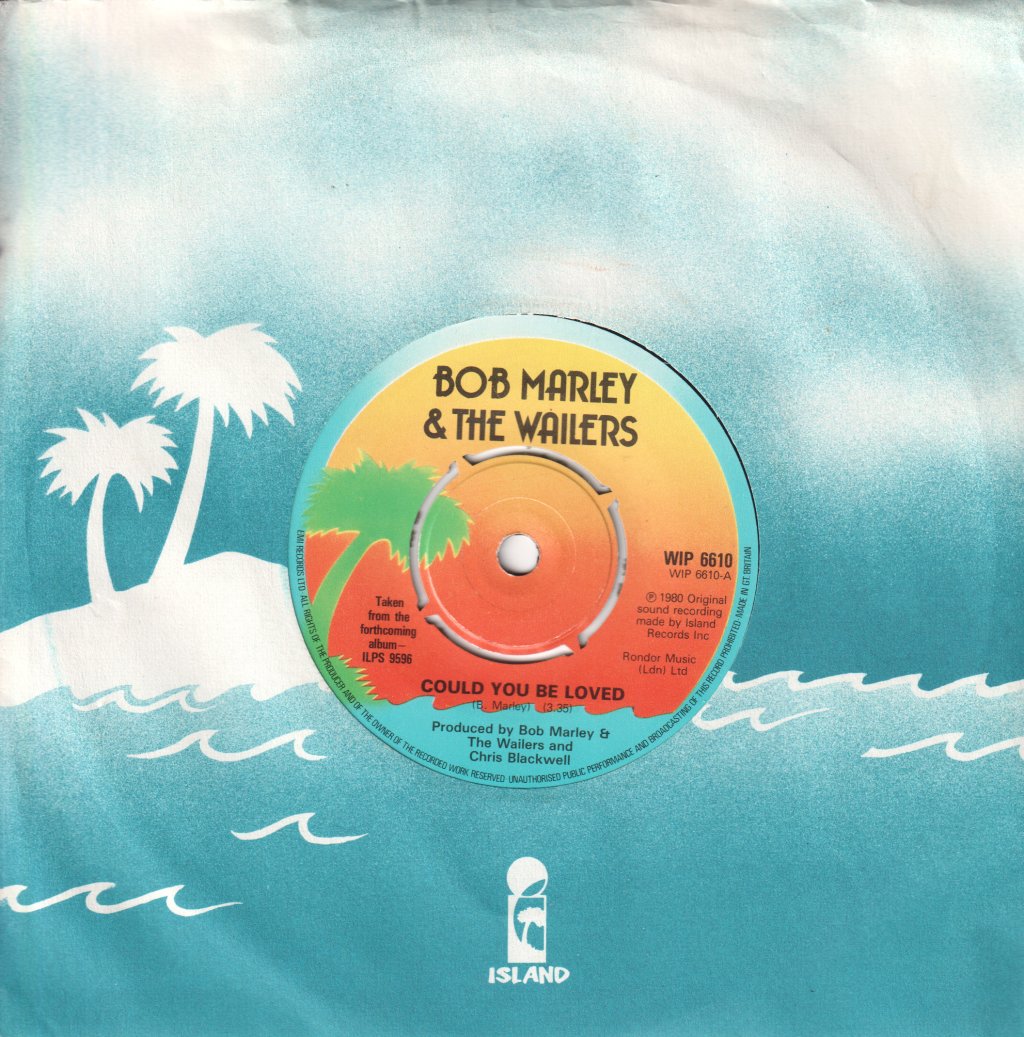Bob Marley And The Wailers - Could You Be Loved - 7 Inch