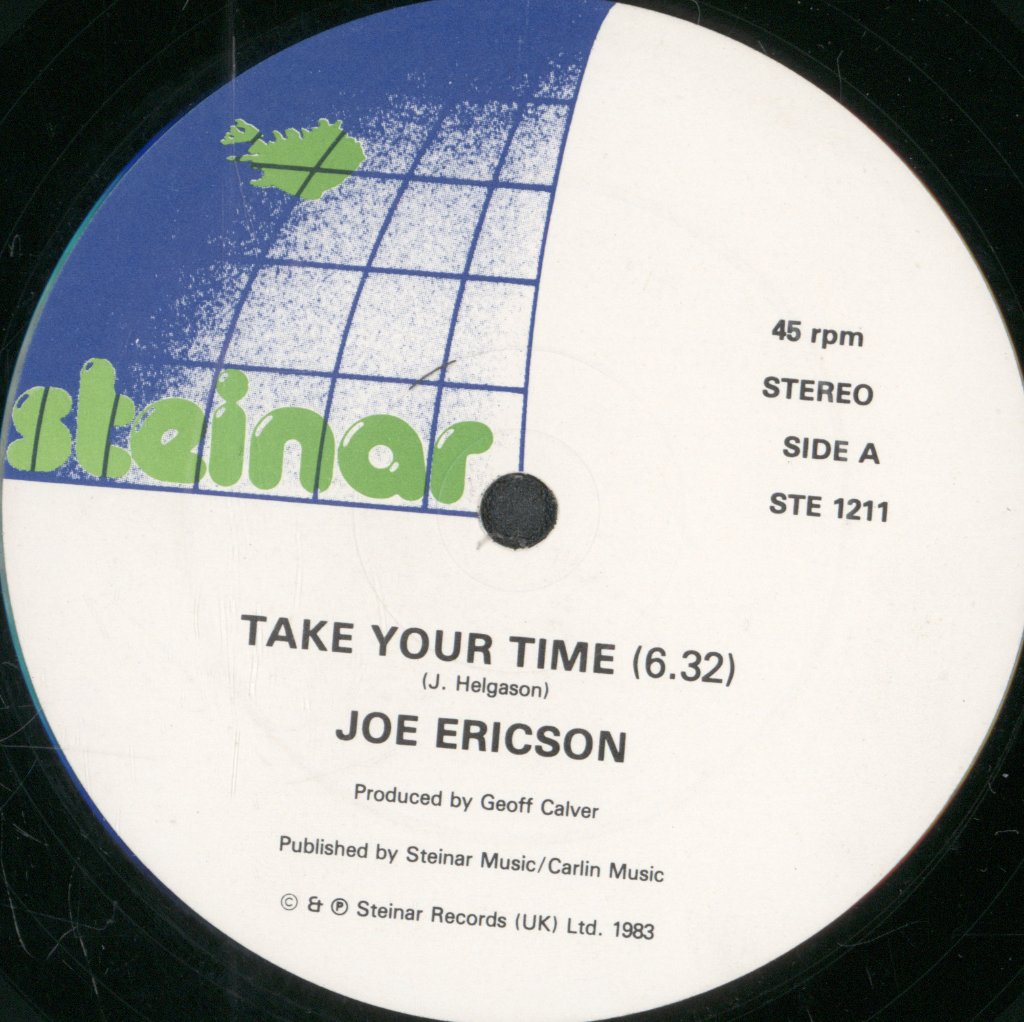 Joe Ericson - Take Your Time - 12 Inch