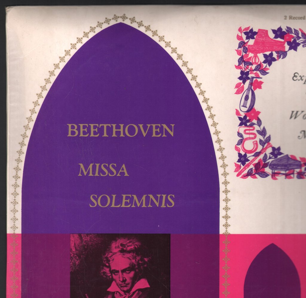 Landau Oratorio Choir / Pfalz Philharmonic Orchestra - Beethoven - Missa Solemnis - Double Lp
